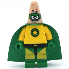 Minifigurka LEGO Patrick Star in Super Hero Outfit