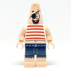 Minifigurka LEGO Patrick Star in Pirate Outfit