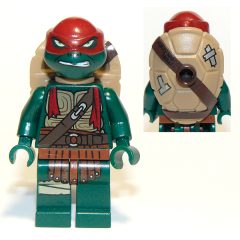 Minifigurka LEGO Raphael with Clenched Teeth (2014 Movie)
