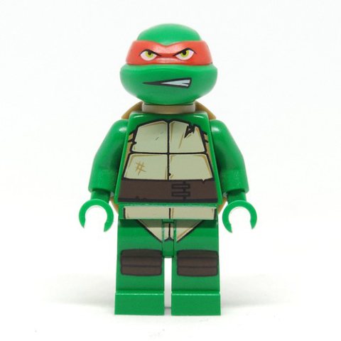 Minifigurka LEGO Raphael with Clenched Teeth