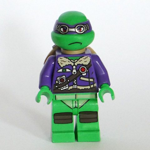 Minifigurka LEGO Donatello in Purple Outfit