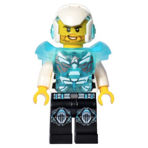 Minifigurka LEGO Agent Jack Fury with Helmet and Shoulder Armor