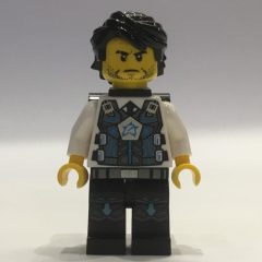 Minifigurka LEGO Agent Jack Fury with Neck Bracket