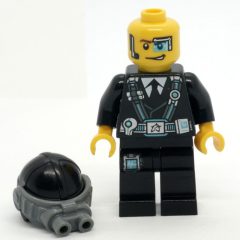 Minifigurka LEGO Agent Curtis Bolt with Goggles
