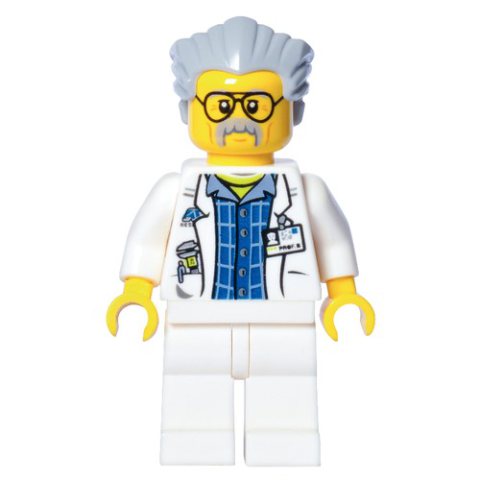 Minifigurka LEGO Professor Brainstein