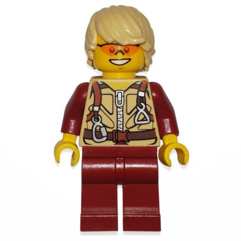 Minifigurka LEGO Hero with Orange Sunglasses