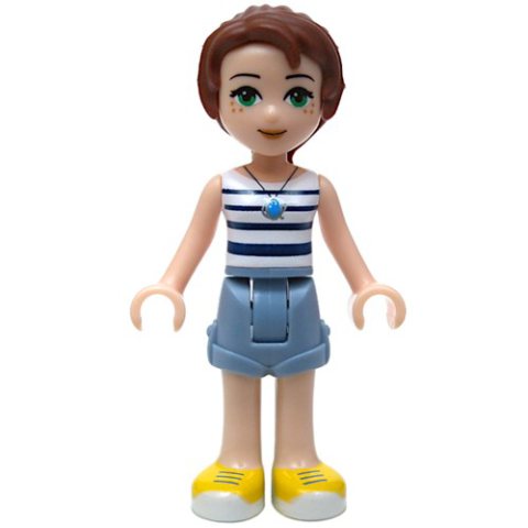 Minifigurka LEGO Emily Jones with Striped Shirt