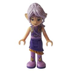 Minifigurka LEGO Aira Windwhistler in Dark Purple and Gold Outfit