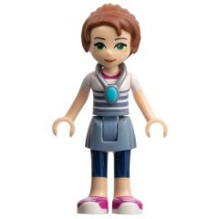 Minifigurka LEGO Emily Jones with Higher Cut Leggings and Necklace