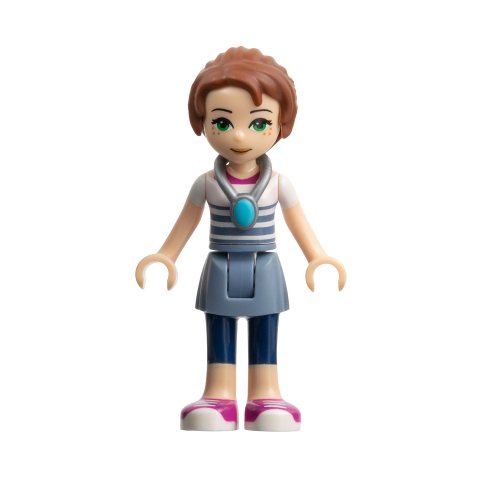 Minifigurka LEGO Emily Jones with Higher Cut Leggings and Necklace