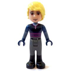 Minifigurka LEGO Kristoff - Dark Blue Jacket