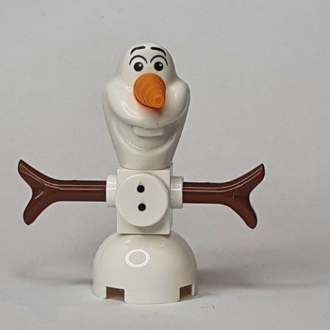 Minifigurka LEGO Olaf - Brick Built, Buttons