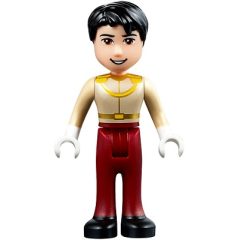 Minifigurka LEGO Prince Charming - Tan Shirt, Dark Red Trousers