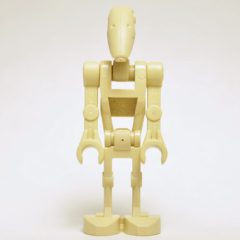 Minifigurka LEGO Battle Droid, Two Straight Arms with Clips at 90°
