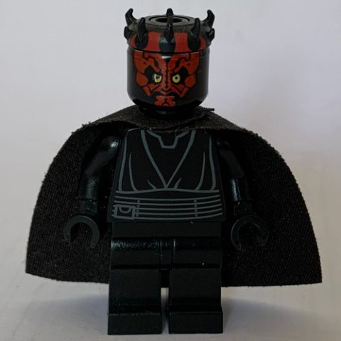 Minifigurka LEGO Darth Maul, Horns, Plain Legs