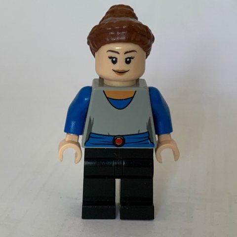 Minifigurka LEGO Padme Amidala / Naberrie, Light Bluish Gray Tunic