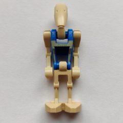 Minifigurka LEGO Battle Droid Pilot, Blue Torso with Tan Print, Two Bent Arms