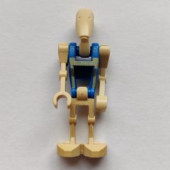 Minifigurka LEGO Battle Droid Pilot, Blue Torso with Tan Print, One Bent Arm, One Straight Arm