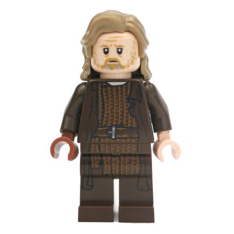 Minifigurka LEGO Luke Skywalker, Old, Dark Brown Robes