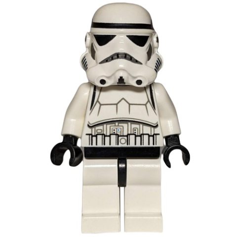 Minifigurka LEGO Stormtrooper, Printed Black 3262b Head