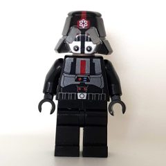 Minifigurka LEGO Sith Trooper, Black, Plain Legs