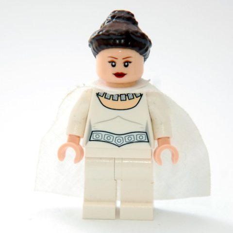 Minifigurka LEGO Princess Leia, White Robe, White Cape
