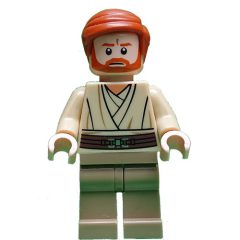 Minifigurka LEGO Obi-Wan Kenobi, Dark Tan Plain Legs
