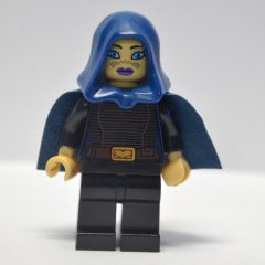 Minifigurka LEGO Barriss Offee, Dark Blue Hood and Cape