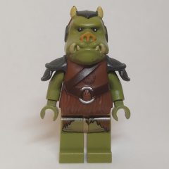Minifigurka LEGO Gamorrean Guard, Printed Head, Olive Green Hands