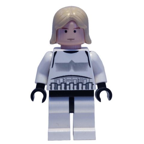 Minifigurka LEGO Luke Skywalker, Stormtrooper Disguise, Plain Legs