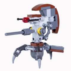 Minifigurka LEGO Droideka / Sniper Droid, Reddish Brown Shell, Pearl Dark Gray Legs, Back Armor