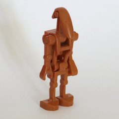 Minifigurka LEGO Battle Droid, Dark Orange, One Straight Arm, One Bent Arm, 1 x 2 Plate on Back
