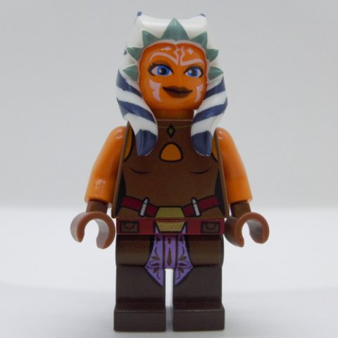 Minifigurka LEGO Ahsoka Tano, Padawan, Dark Brown Legs