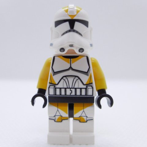 Minifigurka LEGO Clone Trooper, 212th Attack Battalion, Bright Light Orange Markings