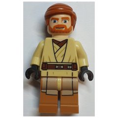 Minifigurka LEGO Obi-Wan Kenobi, Medium Nougat Legs (Clone Wars)