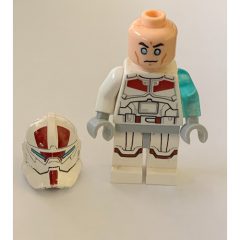 Minifigurka LEGO Jek-14, Helmet with Dark Red Markings