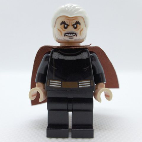 Minifigurka LEGO Count Dooku, White Hair