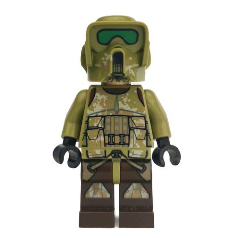 Minifigurka LEGO Clone Trooper, 41st Elite Corps Scout Battalion Armor (Kashyyyk)