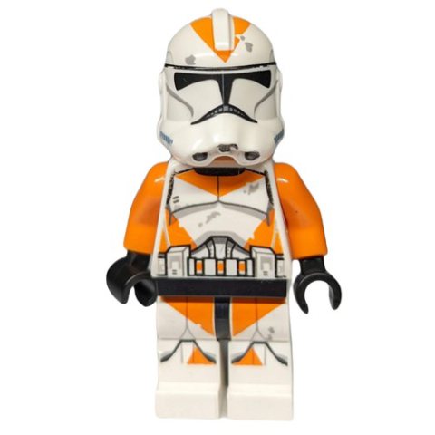 Minifigurka LEGO Clone Trooper, 212th Attack Battalion, Orange Markings