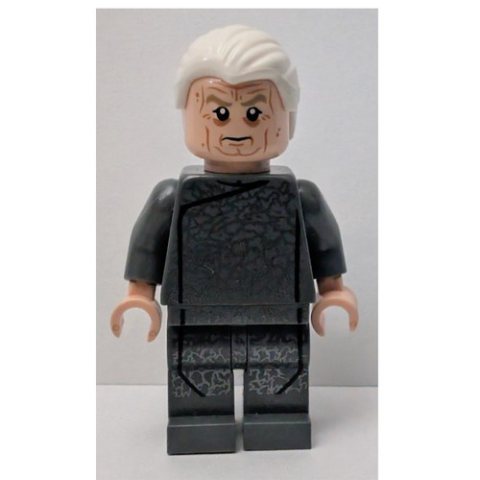 Minifigurka LEGO Chancellor Palpatine, Dark Bluish Gray Outfit (Episode 3)