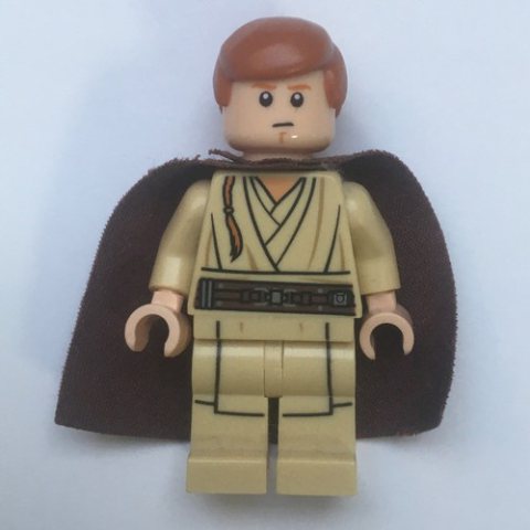 Minifigurka LEGO Obi-Wan Kenobi, Padawan, Printed Legs, Cape