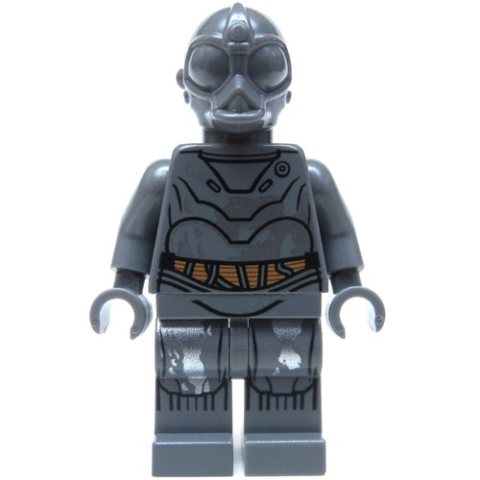 Minifigurka LEGO RA-7 Protocol Droid, Dark Bluish Gray