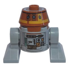 Minifigurka LEGO Astromech Droid, C1-10P (Chopper), Light Bluish Gray