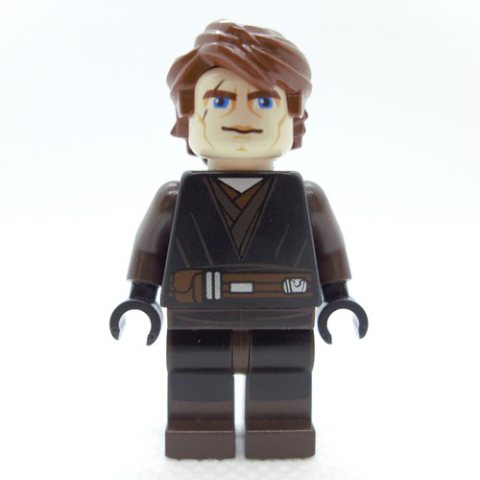 Minifigurka LEGO Anakin Skywalker, Black Robe, Dark Brown Legs (Clone Wars)
