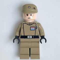 Minifigurka LEGO Imperial Officer / Captain / Commandant / Commander, Dark Tan Uniform