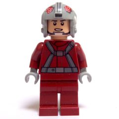 Minifigurka LEGO T-16 Skyhopper Pilot, Dark Red Outfit
