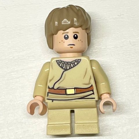 Minifigurka LEGO Anakin Skywalker, Child, Dark Tan Hair, White Pupils