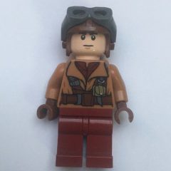 Minifigurka LEGO Naboo Fighter Pilot, Medium Nougat Jacket
