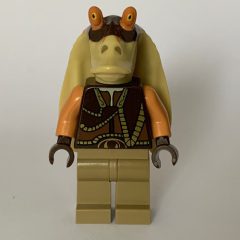 Minifigurka LEGO Gungan Warrior, Dark Tan Legs, Dark Brown Hands