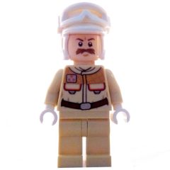 Minifigurka LEGO Rebel Officer in Hoth Outfit, White Hat